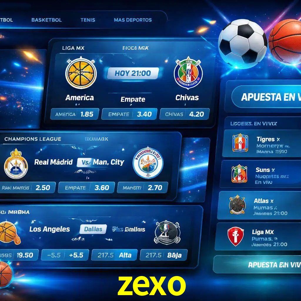 Mercados de apuestas deportivas zexo para jugadores en México